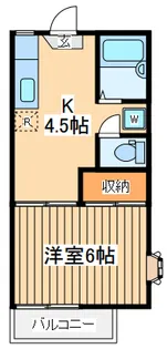 ビラ・ビアンカA【1階】の間取り