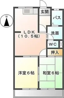 ニューハイムIII【3階】の間取り
