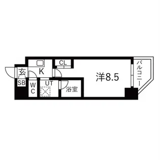 K residence蒲田【6階】の間取り