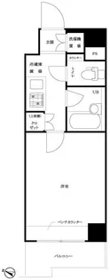 ルーブル大森山王弐番館【2階】の間取り