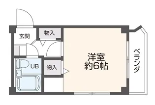 エトワールヴィル-R中小阪【3階】の間取り