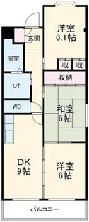 エミネンスM【2階】の間取り
