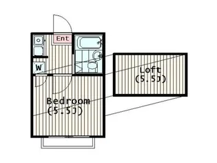 ライフピア西小山【1階】の間取り