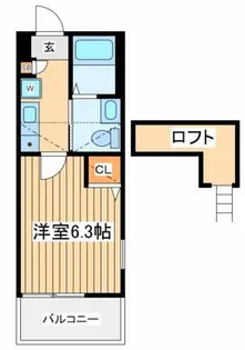 アルブル海老名【3階】の間取り