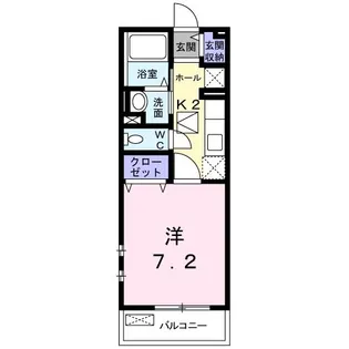 カーサ桜【1階】の間取り