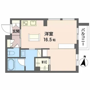 アンシャンテ長町南【1階】の間取り