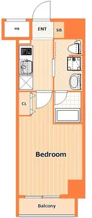 SHOKEN Residence横浜戸部【6階】の間取り