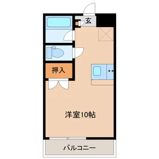 ホッデ・ヌセ中山【3階】の間取り