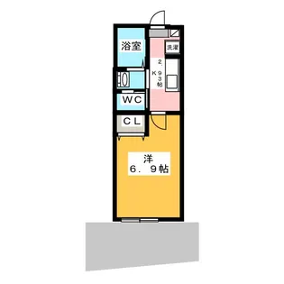 コンフォートII【1階】の間取り