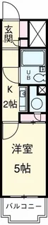 ベル島田【8階】の間取り