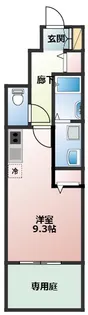 マザーユニックス八千代台西【1階】の間取り