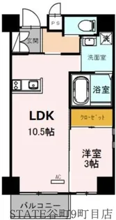 メゾンキコー今里【6階】の間取り