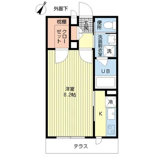 アヴァンセ【1階】の間取り