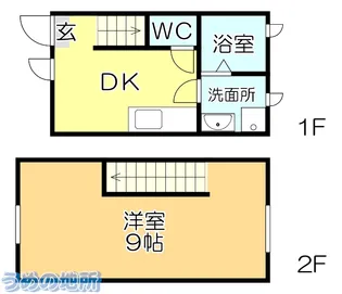 コル・クラージュB【2階】の間取り