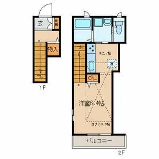メゾンHana赤堤IIの間取り