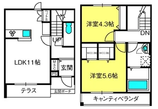 Bell Maison【2階】の間取り