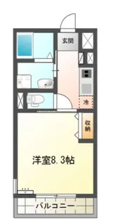 エクセレント和光【2階】の間取り