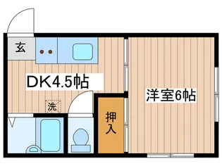 シティコ-ポ島田【1階】の間取り
