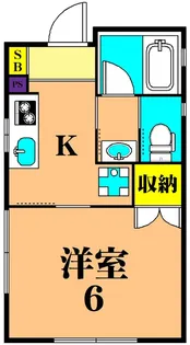 TMハイツ【2階】の間取り