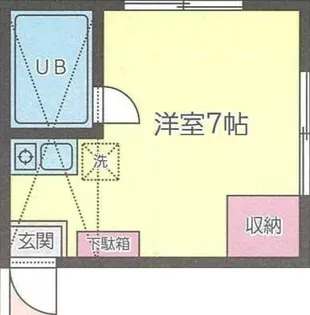 ルグラン町屋【1階】の間取り