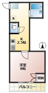 ハイムモデラート【3階】の間取り
