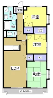 コンフォール6【3階】の間取り