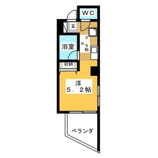 保井ビル【4階】の間取り