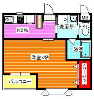ル・トレンティーナ【2階】の間取り