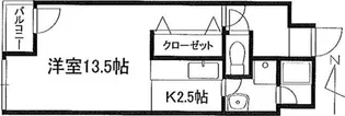 LC拾弐番館【6階】の間取り