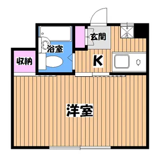 スカイハイツ【3階】の間取り