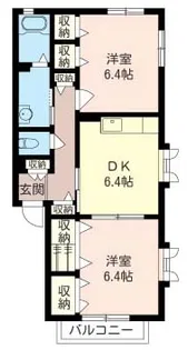 スウィンベル上中里【1階】の間取り