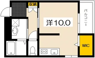 El Clasico駅前【3階】の間取り