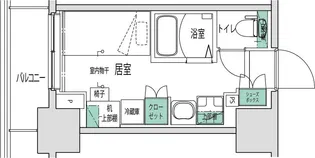 キャンパスヴィレッジ溝の口【3階】の間取り