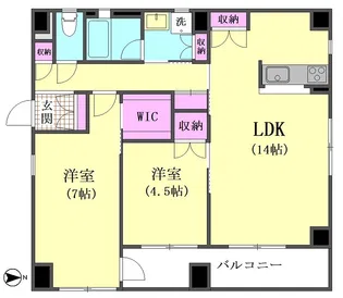 Casa Animado【3階】の間取り