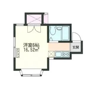 カーサ宇野【1階】の間取り