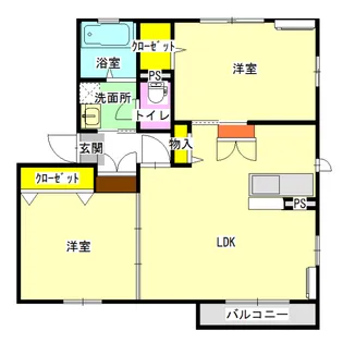 ルピナス G101【1階】の間取り