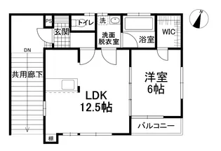 オフィステクノミスト【2階】の間取り