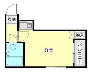 シャンクレール塚本【6階】の間取り