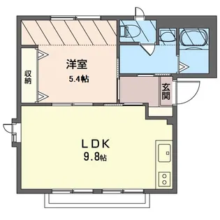 オークヴィレッジ【2階】の間取り