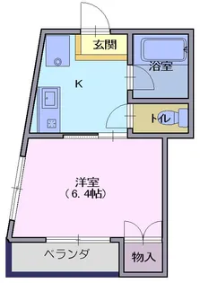 石川県金沢市扇町【マンション】の間取り