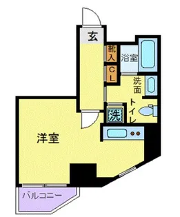 スカイコート神楽坂壱番館【3階】の間取り