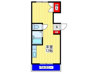 アバカス大和田【2階】の間取り