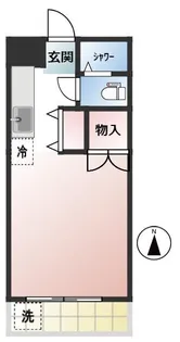ジュネス久我山【2階】の間取り