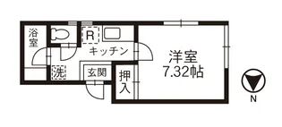 メゾンさくら【1階】の間取り