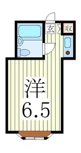 川村第4マンション【2階】の間取り