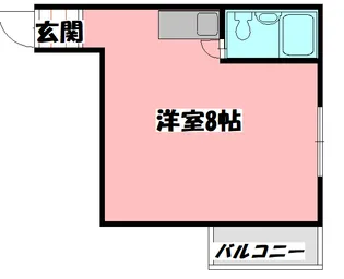 秀和ビル【5階】の間取り