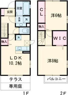 東京都国分寺市西町2【一戸建】の間取り