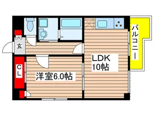 ヴェルデ葵【3階】の間取り