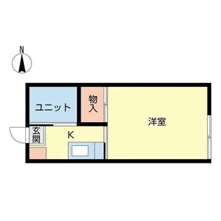 オータム元II【2階】の間取り