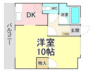 チモトビル【3階】の間取り